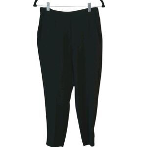 J Crew Pants Womens 4 Black Slim Ankle Pull On Office Career Office Polyester